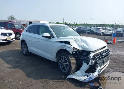 2021 Audi Q5 Premium Plus 45 Tfsi Quattro S Tronic from USA, damaged, VIN WA1BAAFYXM2050028